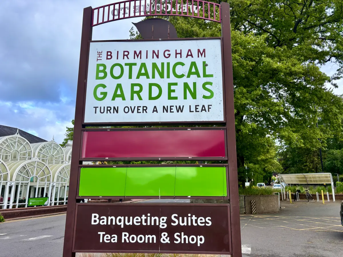 Birmingham Botanical Gardens In Edgbaston. 