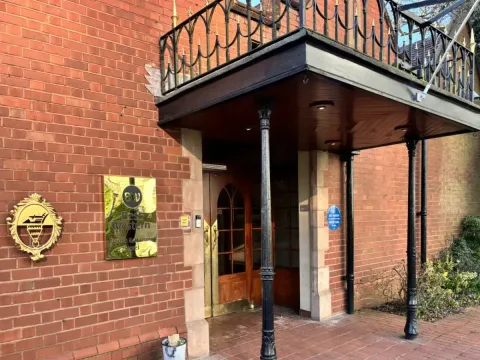 Best Western Plough & Harrow hotel exterior entrance with welcoming facade