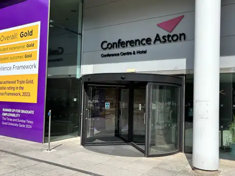 Entrance to reception