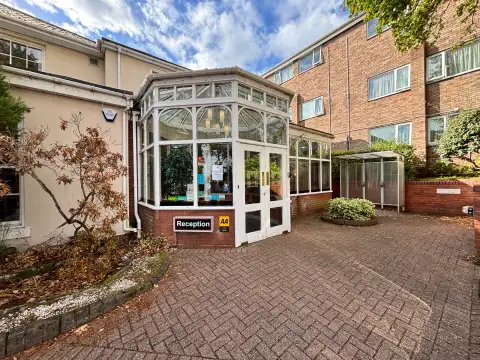 Gainsborough House Hotel reception entrance.