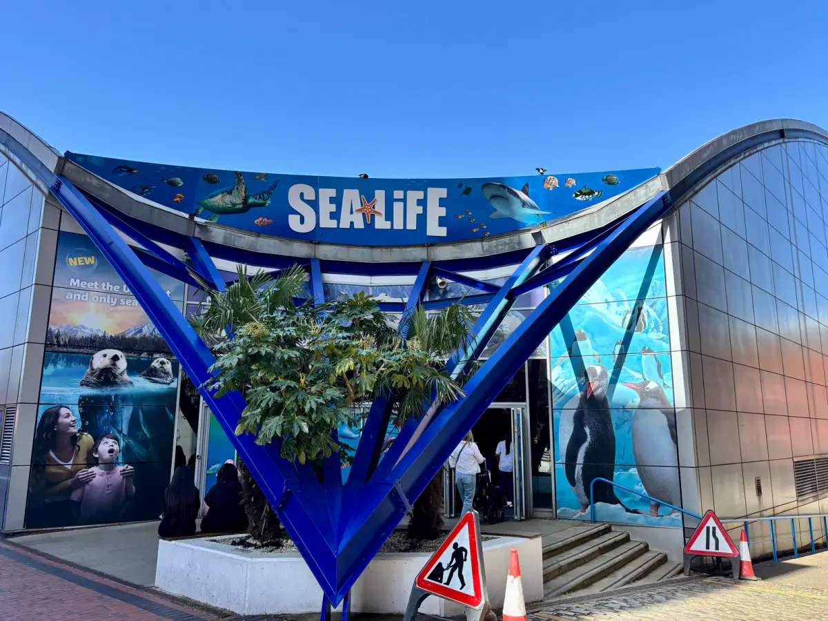 National Sea Life Centre entrance. 
