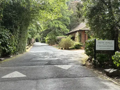 Access is via a 500m driveway.