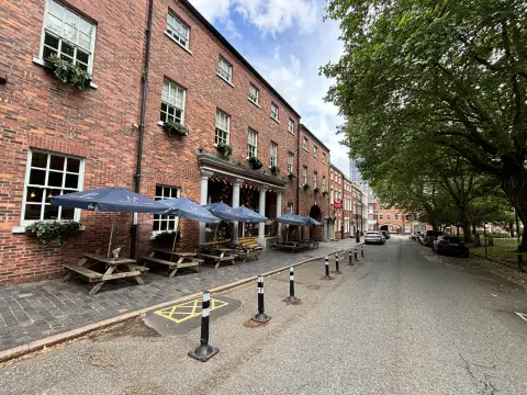 Saint Pauls House hotel with classic architecture and welcoming entrance