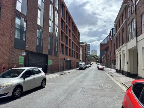 Charlotte Street viewed from outside the hotel.